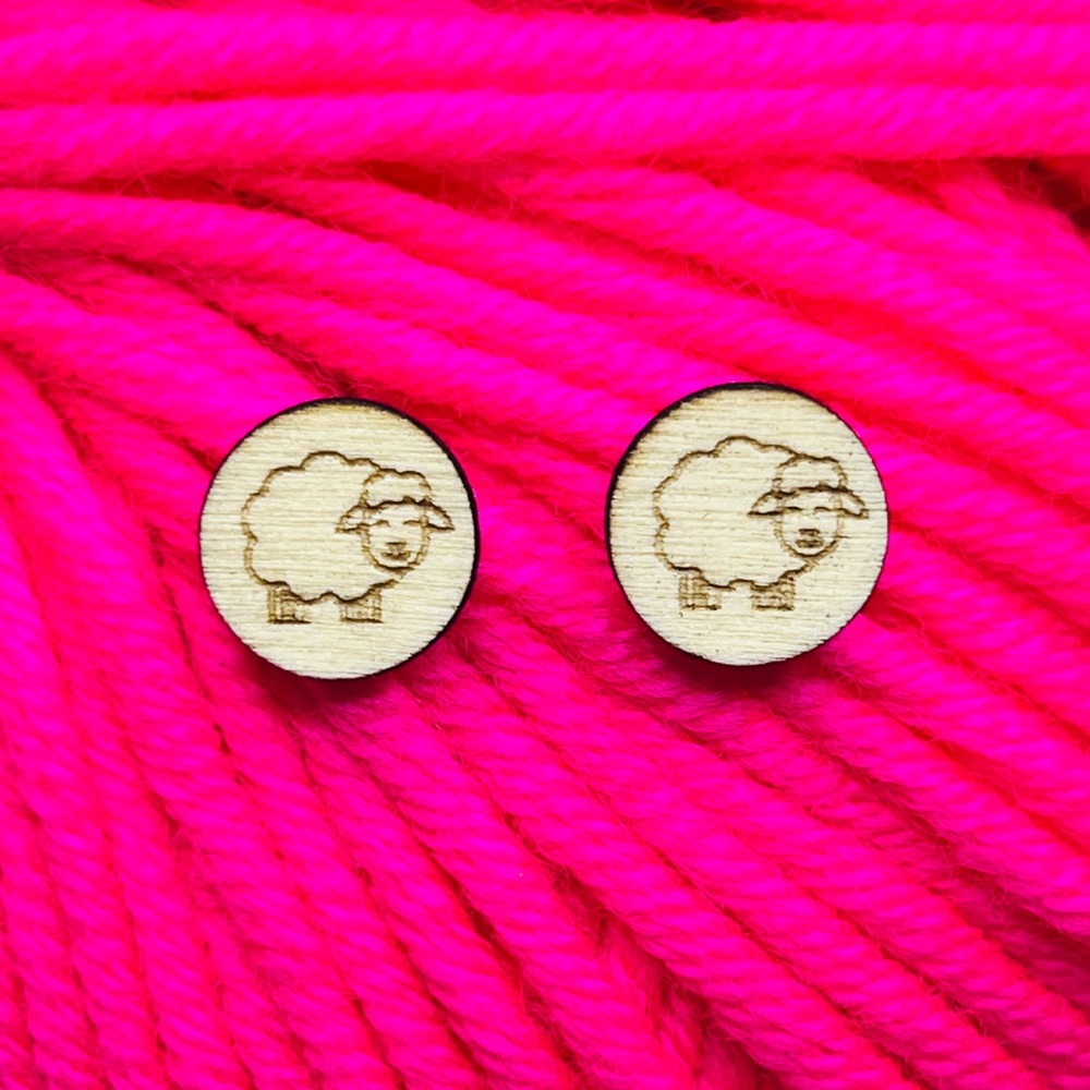 Sheep Earrings